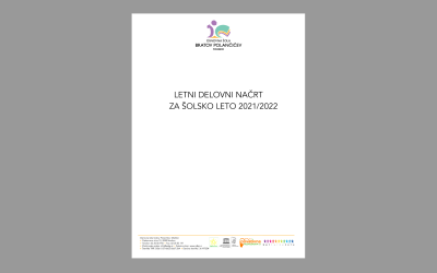 Letni delovni načrt 2021-2022