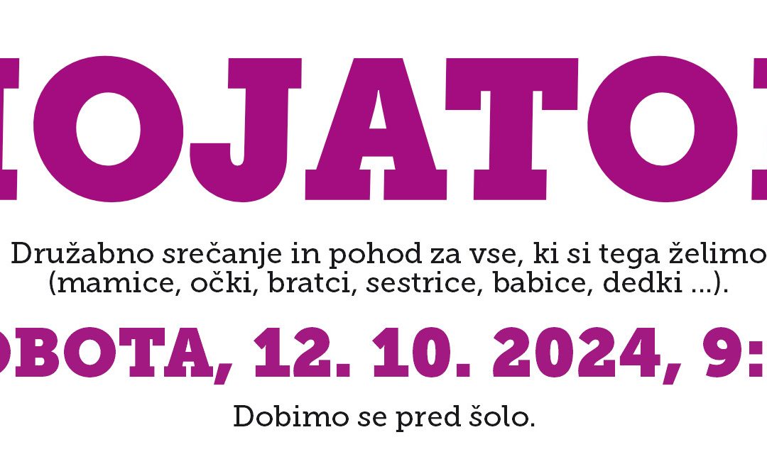 Vabilo na Hojaton 2024